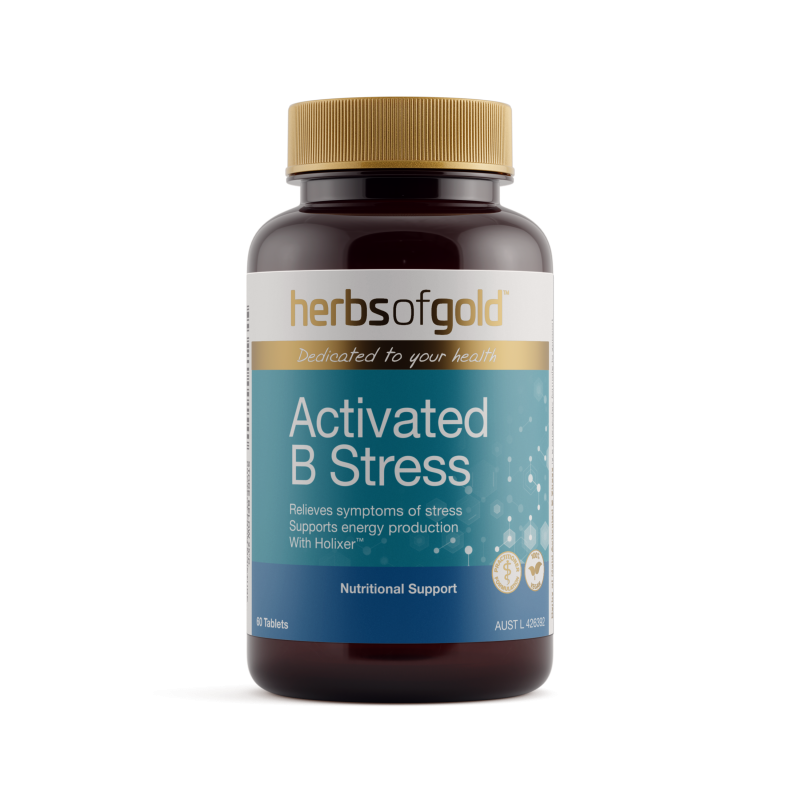 Herbs of Gold Activated B Stress 60 Tablets