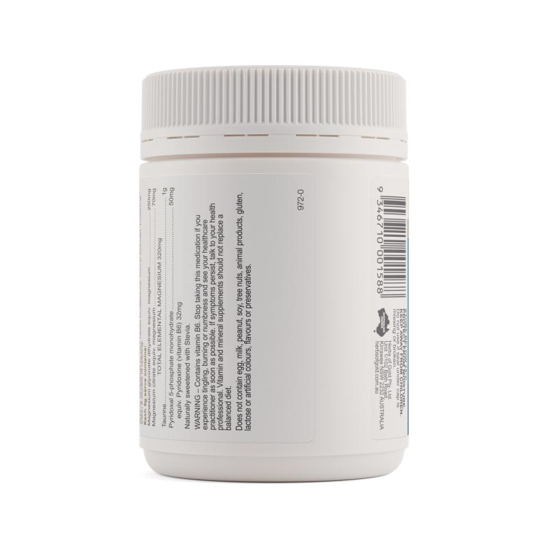 Herbs of Gold Magnesium Powder High Strength 150g