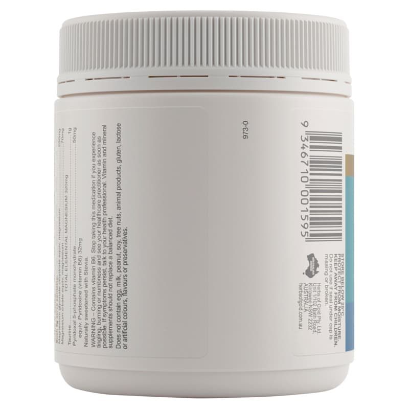 Herbs of Gold Magnesium Powder High Strength 300g