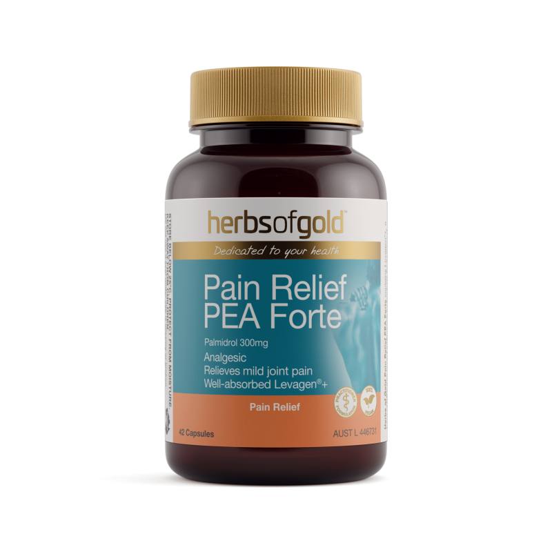 Herbs of Gold Pain Relief PEA Forte 21 Capsules