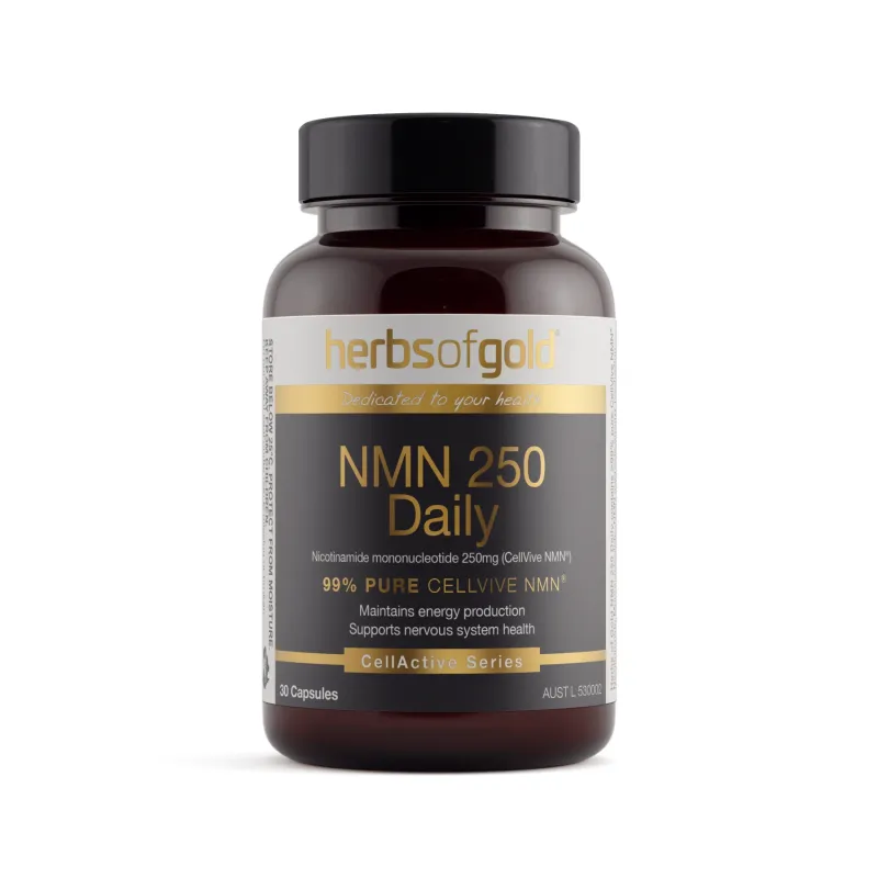 Herbs of Gold NMN 250 Daily 30 Capsules