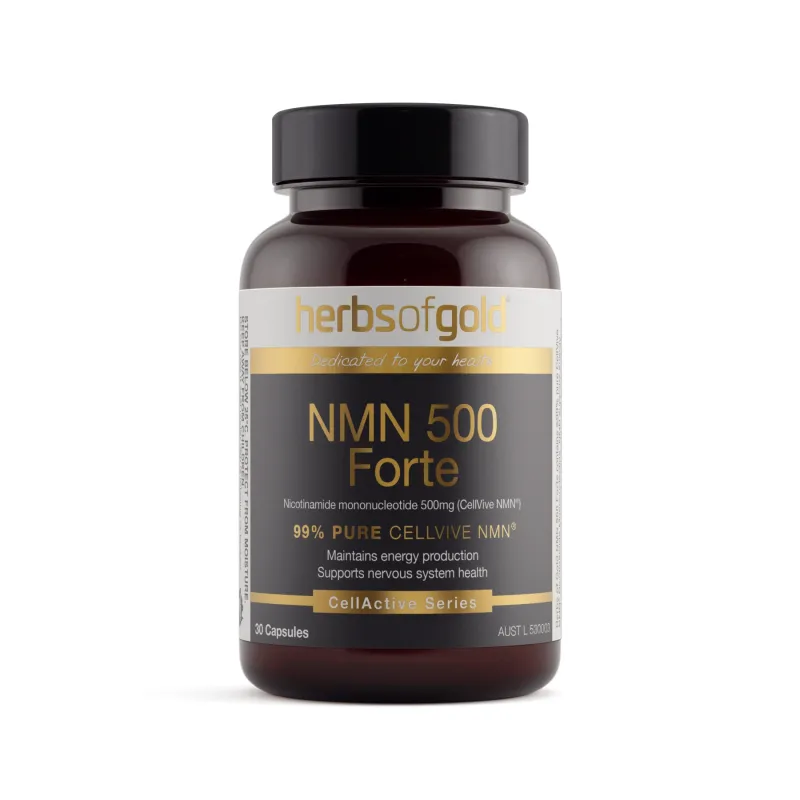 Herbs of Gold NMN 500 Forte 30 Capsules