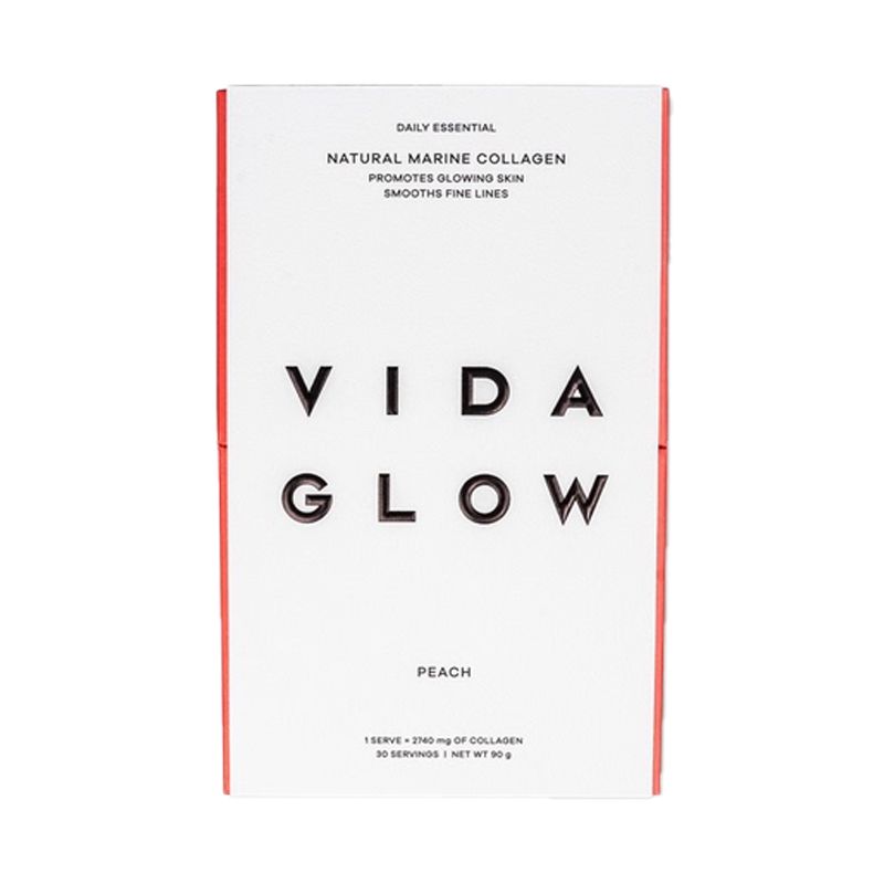 Vida Glow Marine Collagen Peach 30 Servings