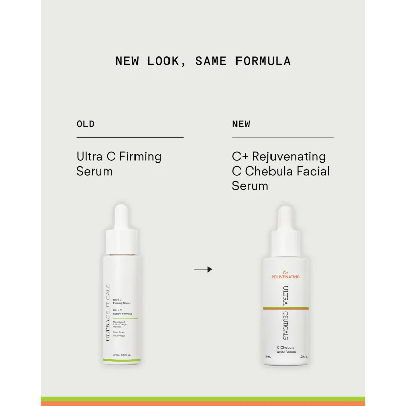 Ultraceuticals C+ Rejuvenating C Chebula Facial Serum 30mL