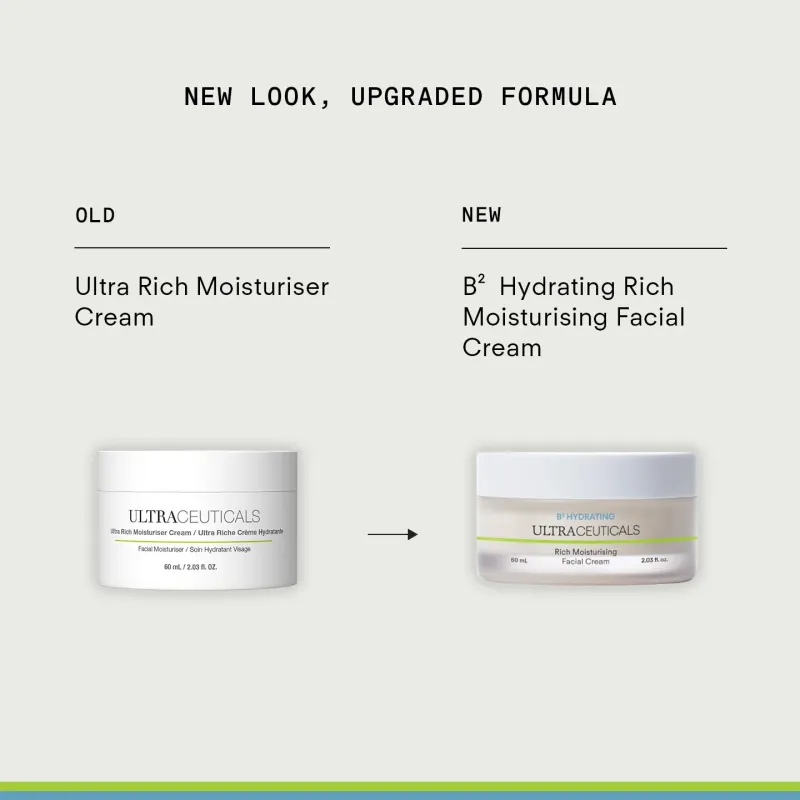 Ultraceuticals B² Hydrating Rich Moisturising Facial Cream 60mL