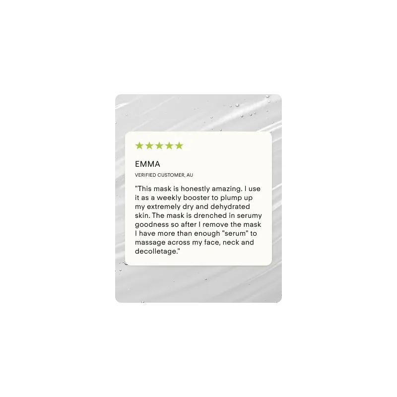 B² Hydrating Hydrogel Serum Mask (Pack of 3)