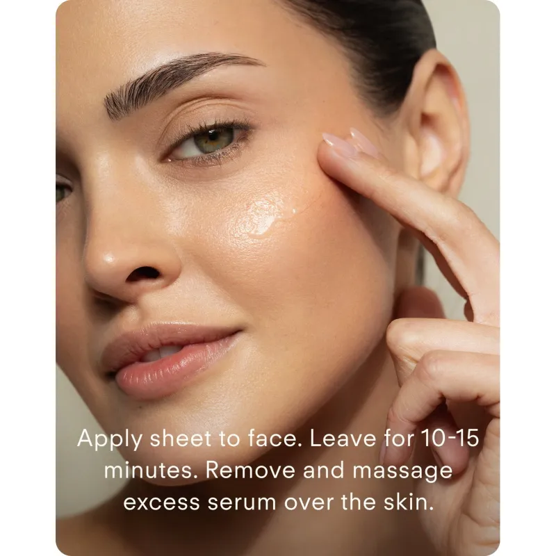 B² Hydrating Hydrogel Serum Mask (Pack of 3)