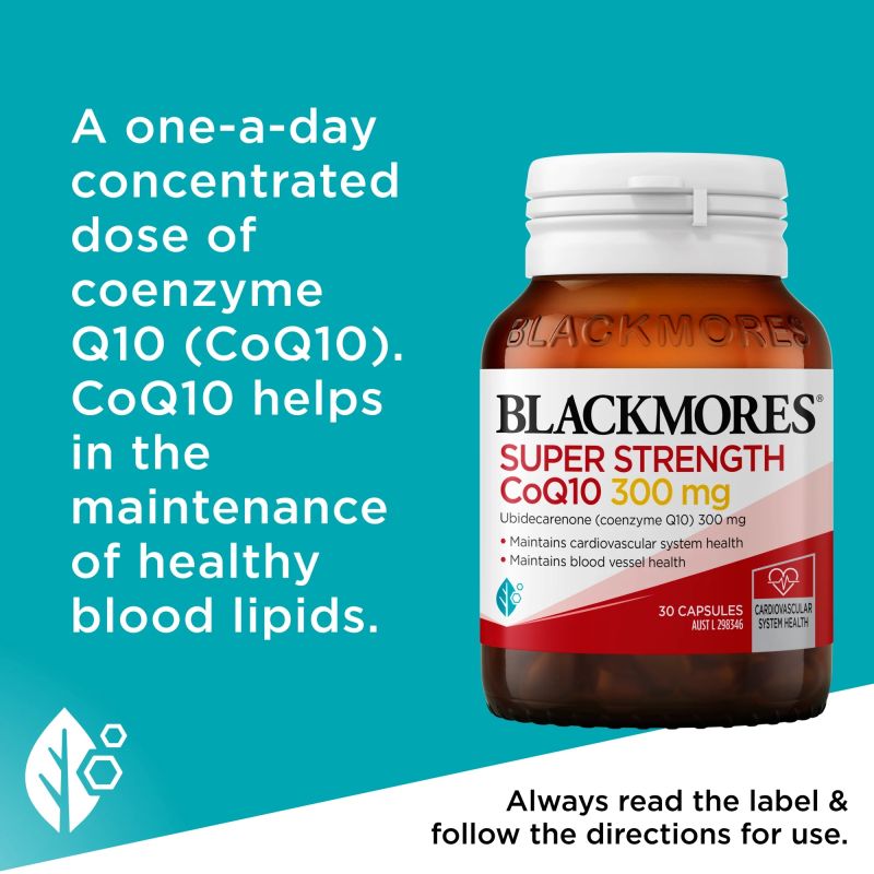 Blackmores Super Strength CoQ10 300mg 30 Capsules