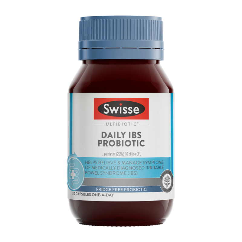 Swisse Ultibiotic Daily IBS Probiotic 30 Capsules