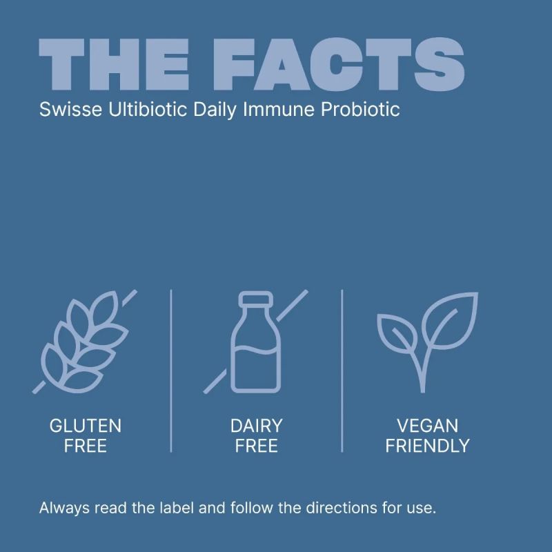 Swisse Ultibiotic Daily Immune Probiotic 30 Capsules