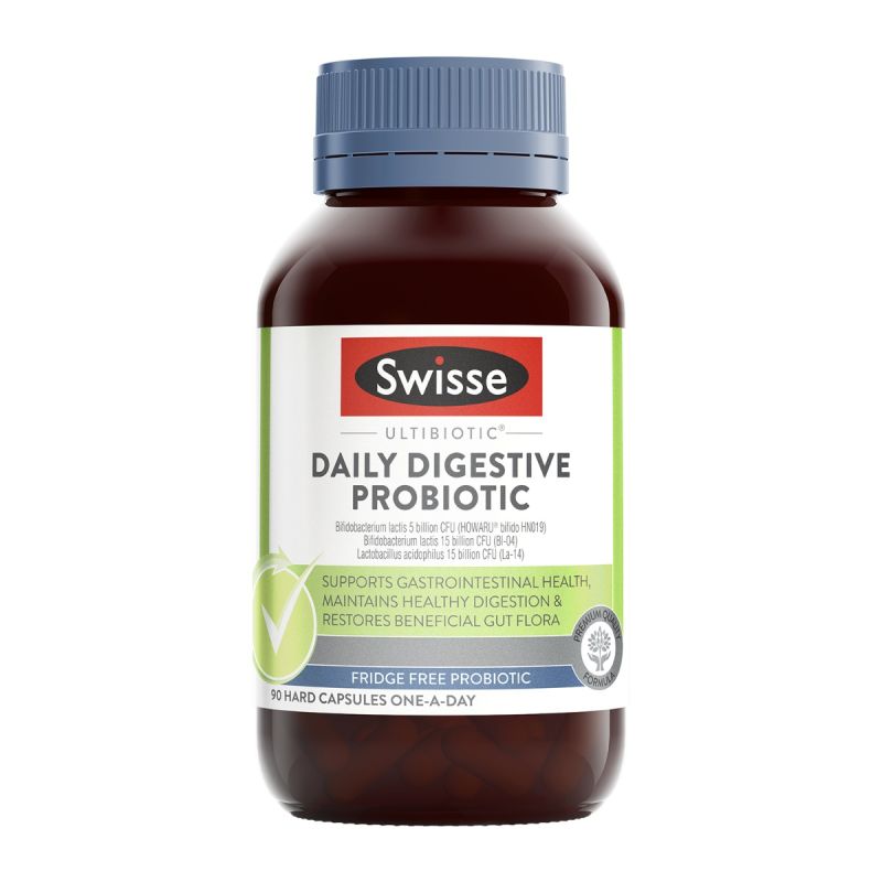 Swisse Ultibiotic Daily Digestive Probiotic 30 Capsules