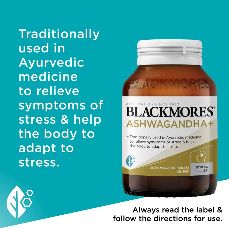 Blackmores Ashwagandha+ 60 Tablets