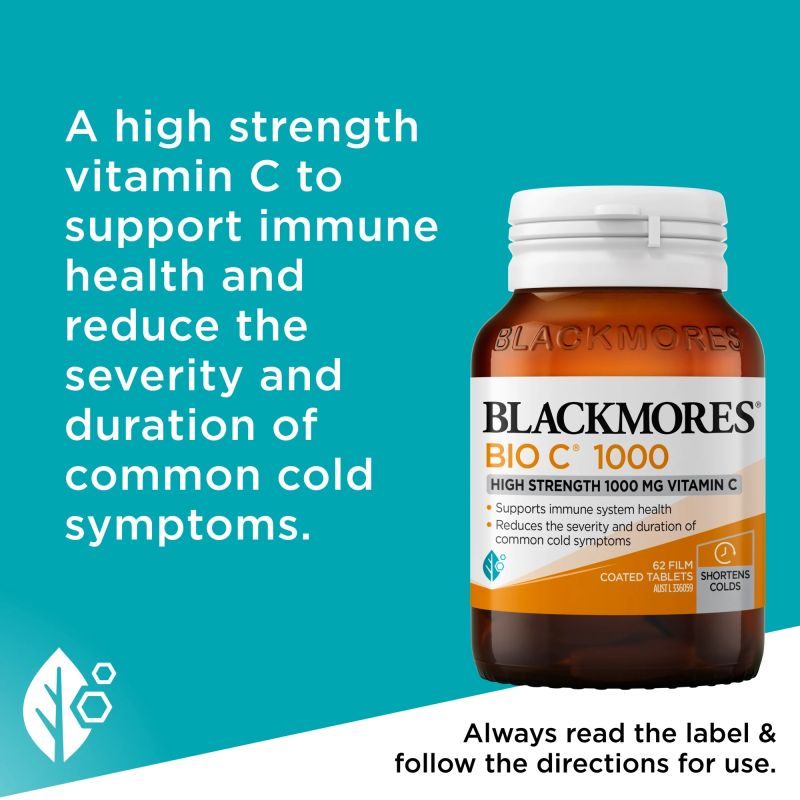 Blackmores Bio C 1000 62 Tablets