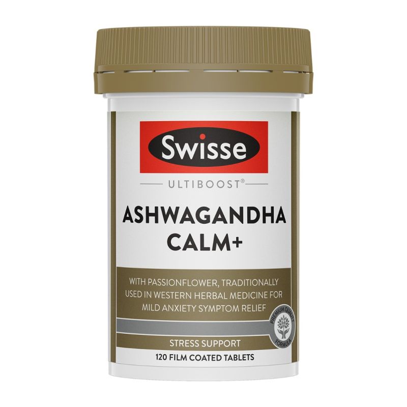 Swisse Ultiboost Ashwagandha Calm+ 60 Tablets
