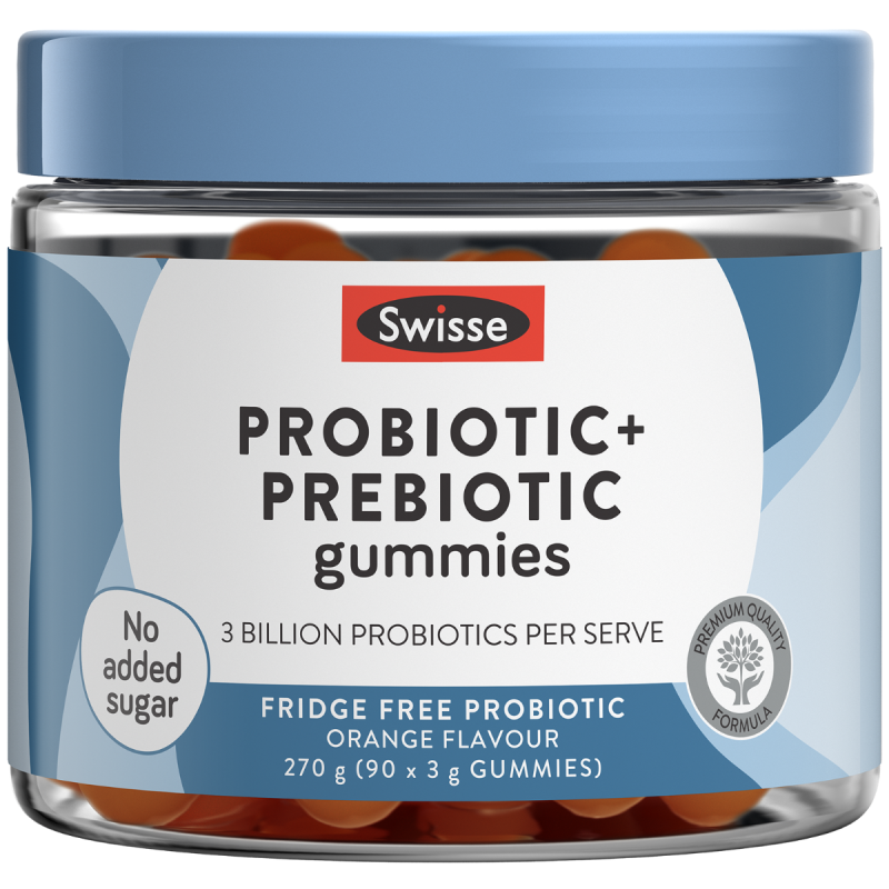 Swisse Probiotic + Prebiotic Gummies 45 Pack