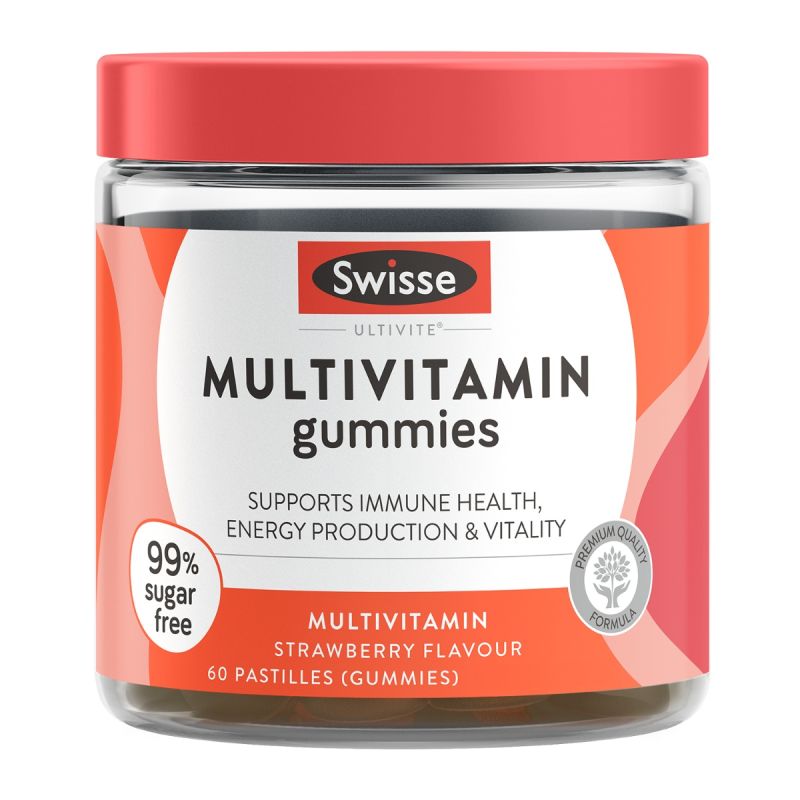 Swisse Ultivite Multivitamin Gummies 60 Pastilles
