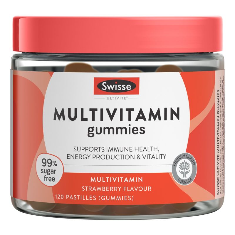 Swisse Ultivite Multivitamin Gummies 60 Pastilles