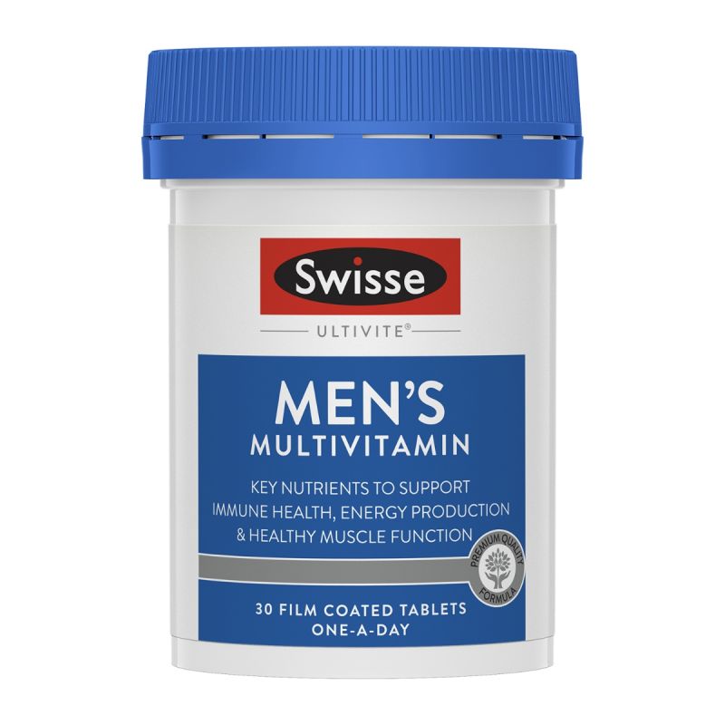 Swisse Ultivite Men's Multivitamin 30 Tablets