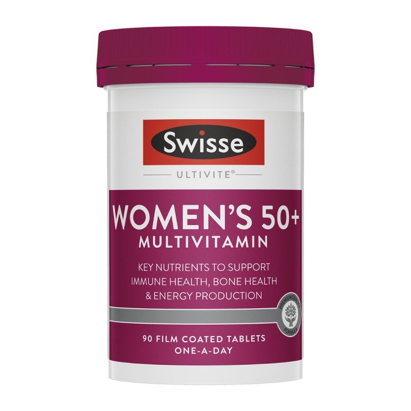 Swisse Ultivite Women's 50+ Multivitamin 60 Tablets