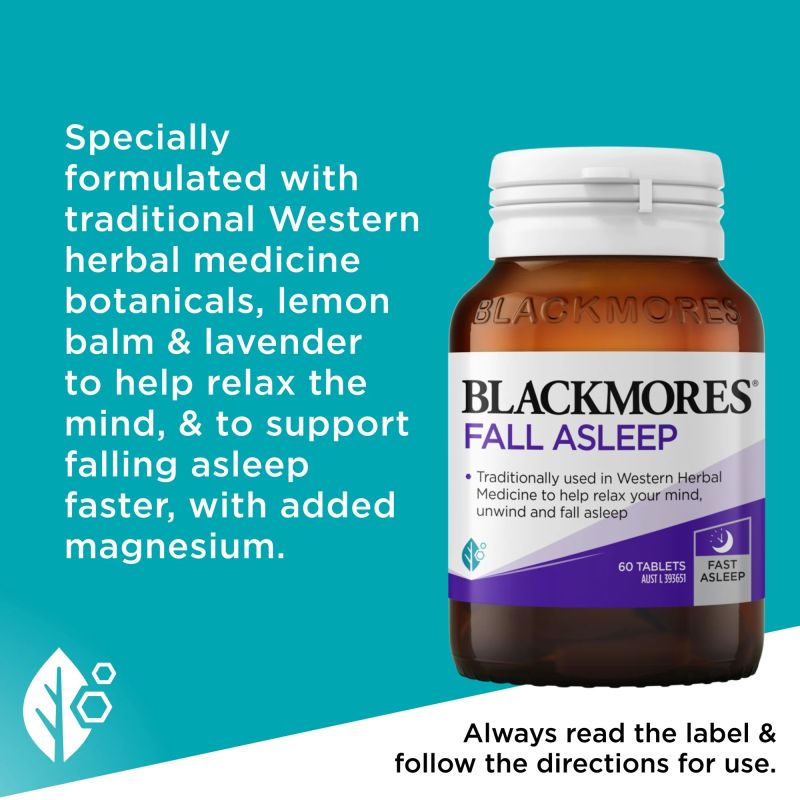 Blackmores Fall Asleep 60 Tablets