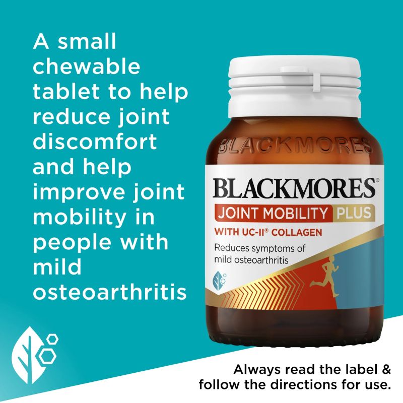 Blackmores Joint Mobility Plus With UC-II Collagen 60 Tablets
