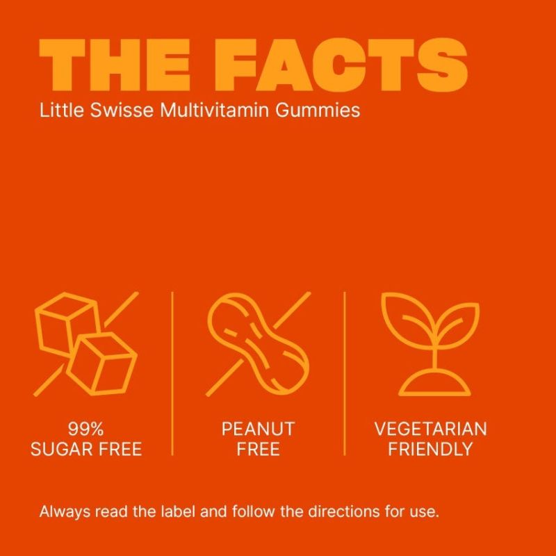 Little Swisse Multivitamin Gummies 50 Pack