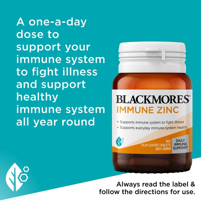 Blackmores Immune Zinc 60 Tablets