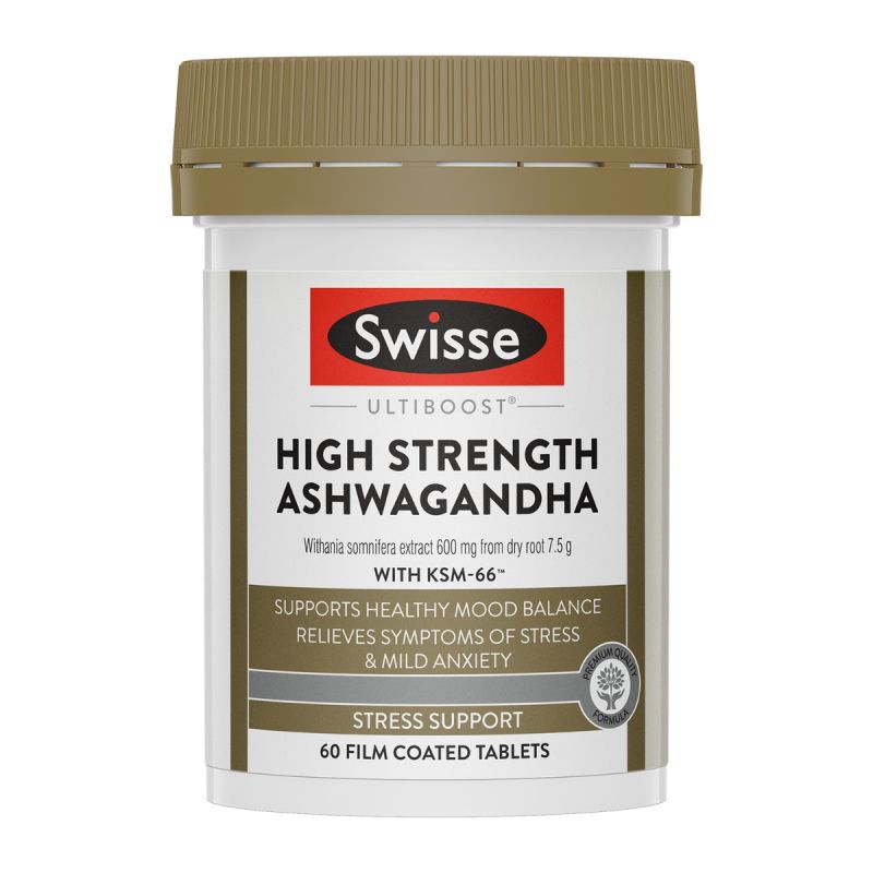 SWISSE ULTIBOOST HIGH STRENGTH ASHWAGAND