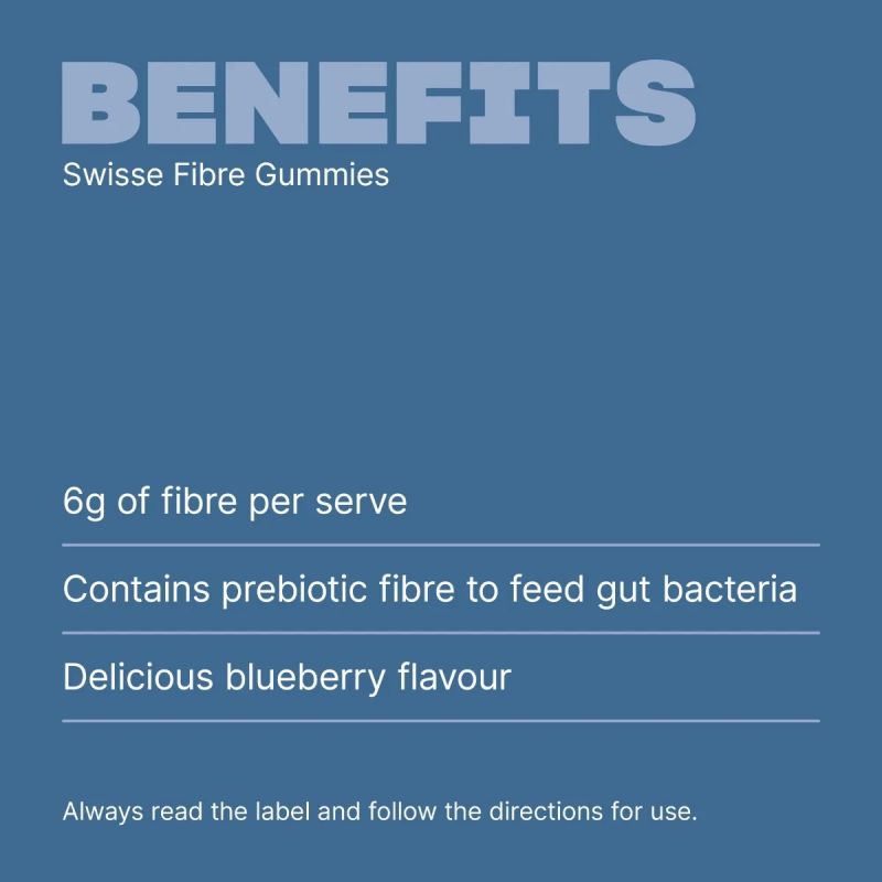 Swisse Fibre Boost 45 Gummies