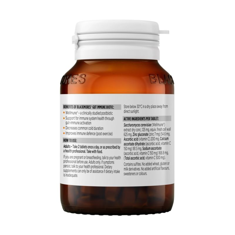 Blackmores Gut Immune Biotic 60 Tablets