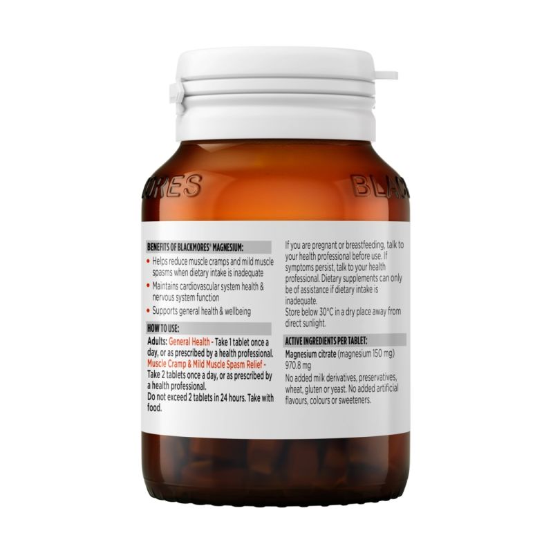 Blackmores Magnesium 50 Tablets
