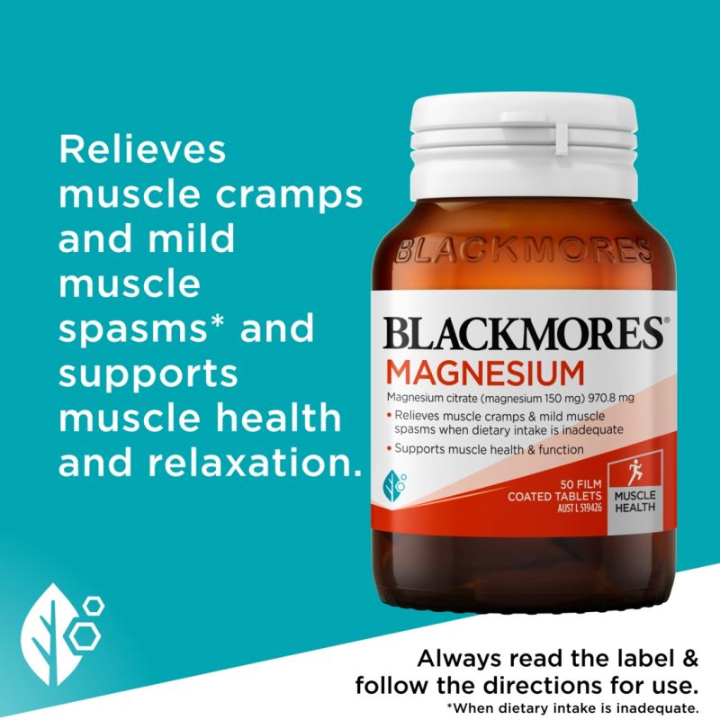 Blackmores Magnesium 50 Tablets