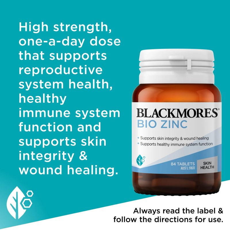 Blackmores Bio Zinc 84 Tablets
