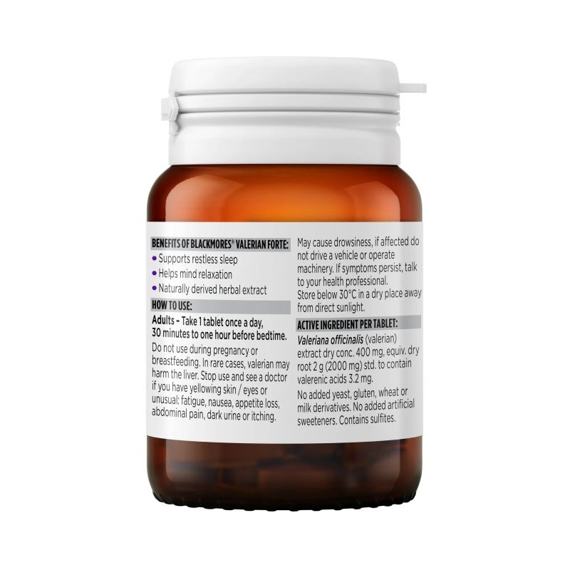 Blackmores Valerian Forte 30 Tablets