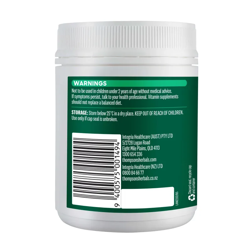 Thompson's Ultra C 1000 180 Tablets