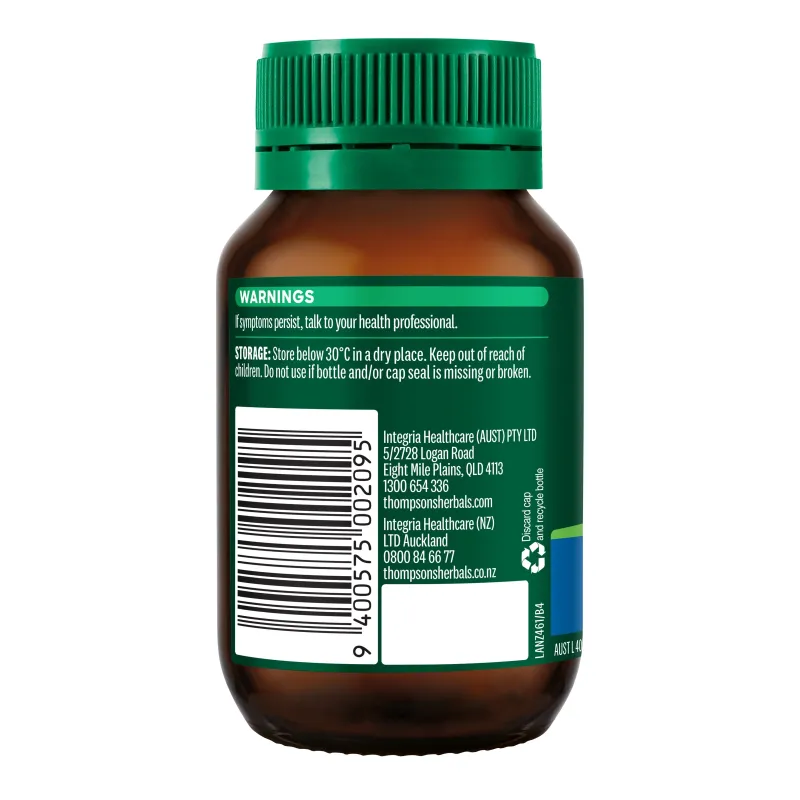 Thompson's One-A-Day Ginkgo Biloba 6000mg 60 Capsules
