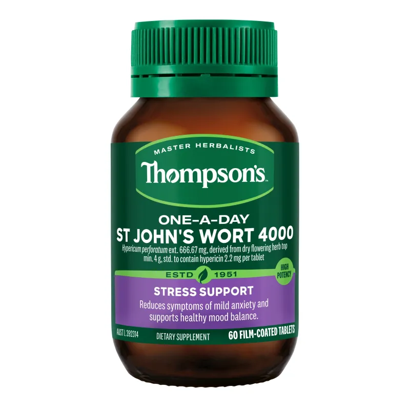 Thompson's One-A-Day St John's Wort 4000 60 Tablets