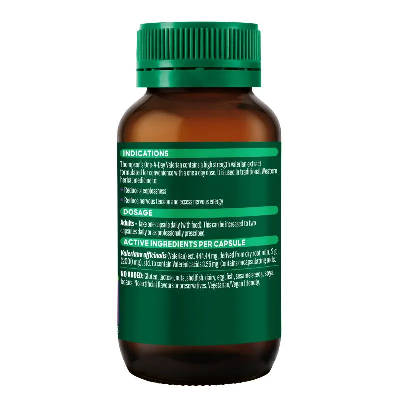 Thompson's One-A-Day Valerian 2000 60 Capsules