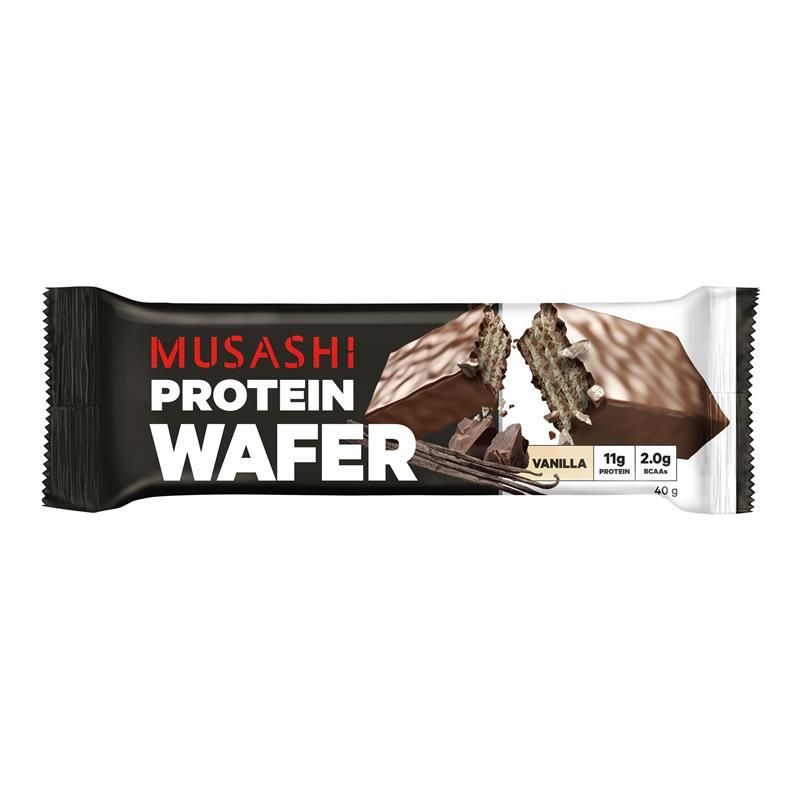Musashi Protein Wafer Vanilla 40g x 12