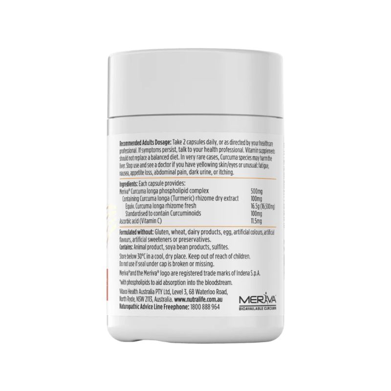 Nutra-Life Bio-Curcumin Turmeric 16,500+ 30 Capsules