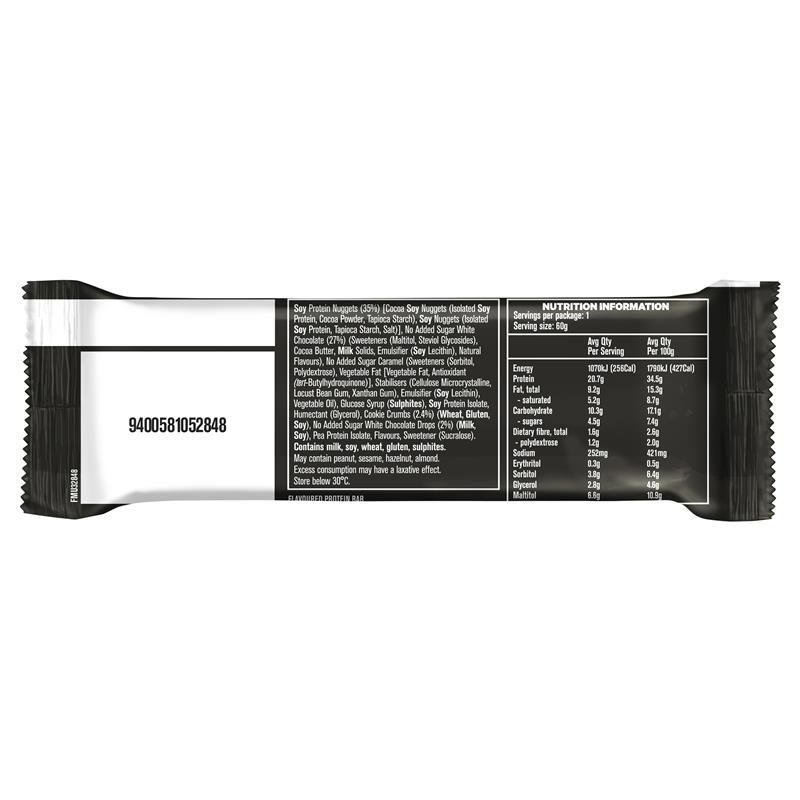 Musashi Protein Crisp White Choc Cookies & Cream 60g x 12