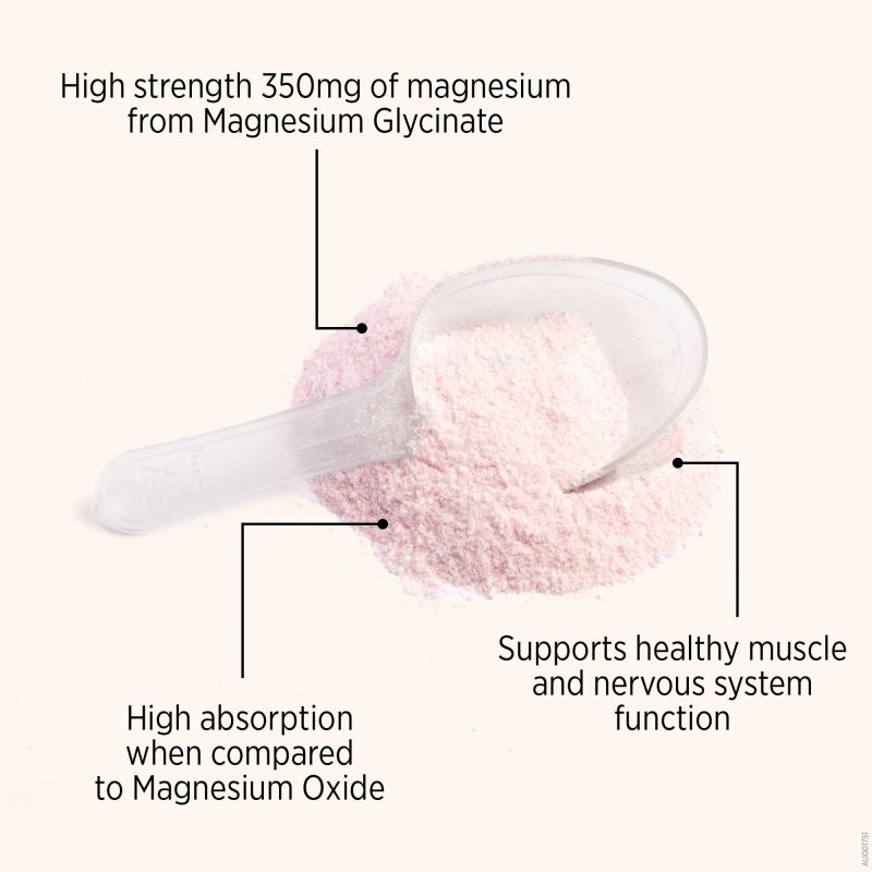 Nutra-Life Magnesium Glycinate+ High Strength Powder 180g