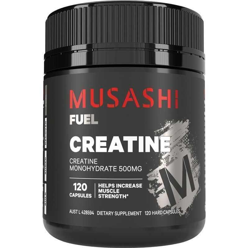 Musashi Creatine Capsules 120 Capsules