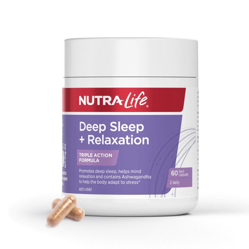 Nutra-Life Deep Sleep + Relaxation 60 Capsules