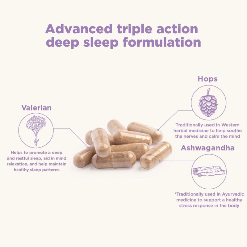 Nutra-Life Deep Sleep + Relaxation 60 Capsules