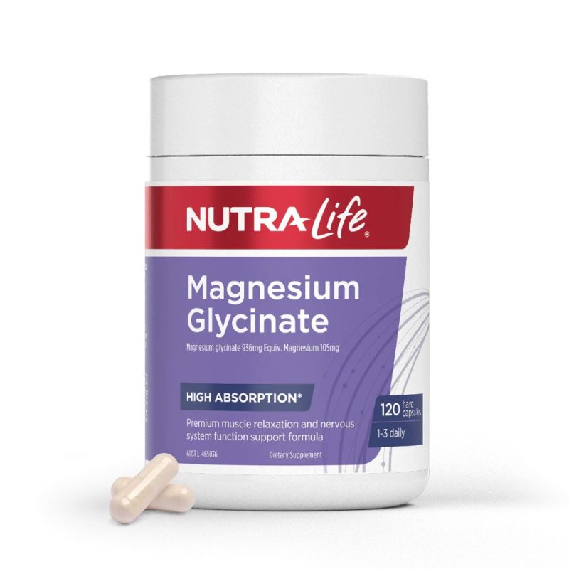 Nutra-Life MAGNESIUM GLYCINATE 120 Capsules