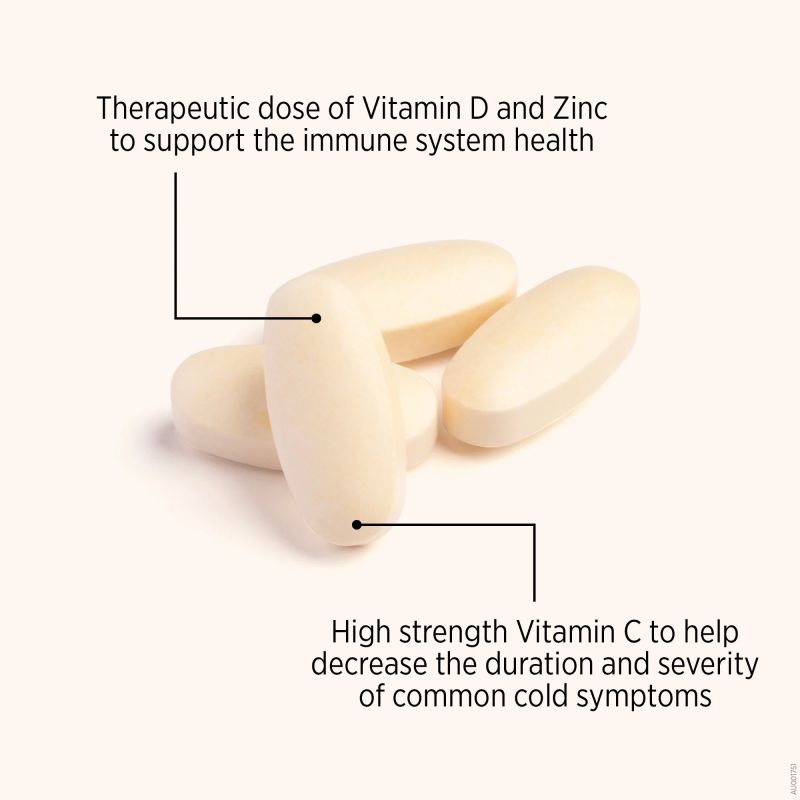 Nutra-Life High Strength Vit C + Vit D + Zinc 200 Tablets