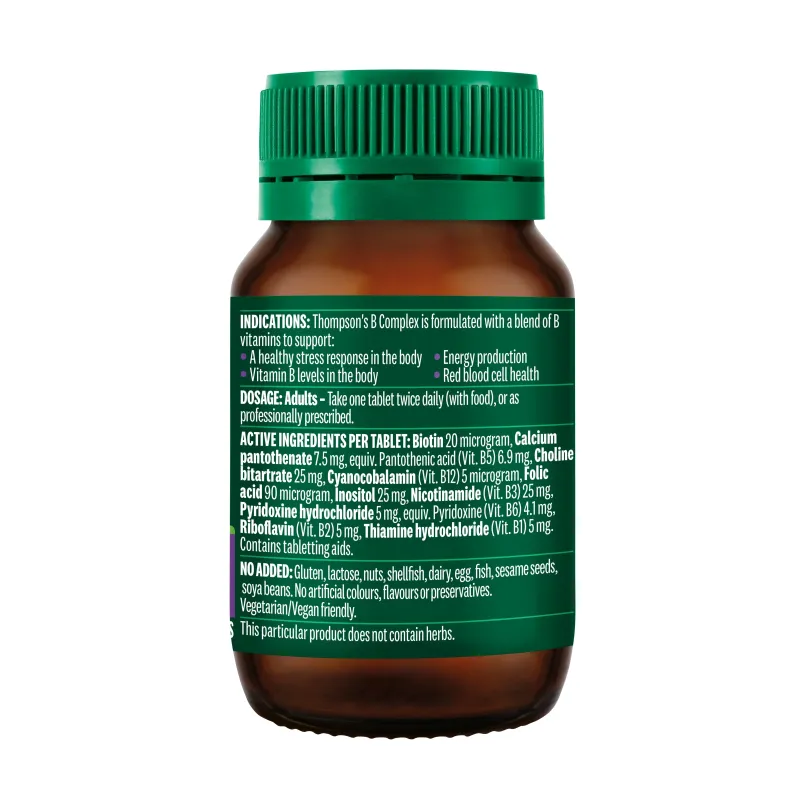 Thompson's B Complex 100 Tablets