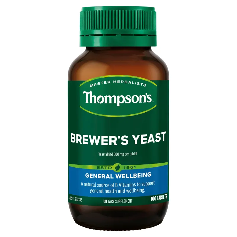 Thompson's Brewer's Yeast 100 Tablets