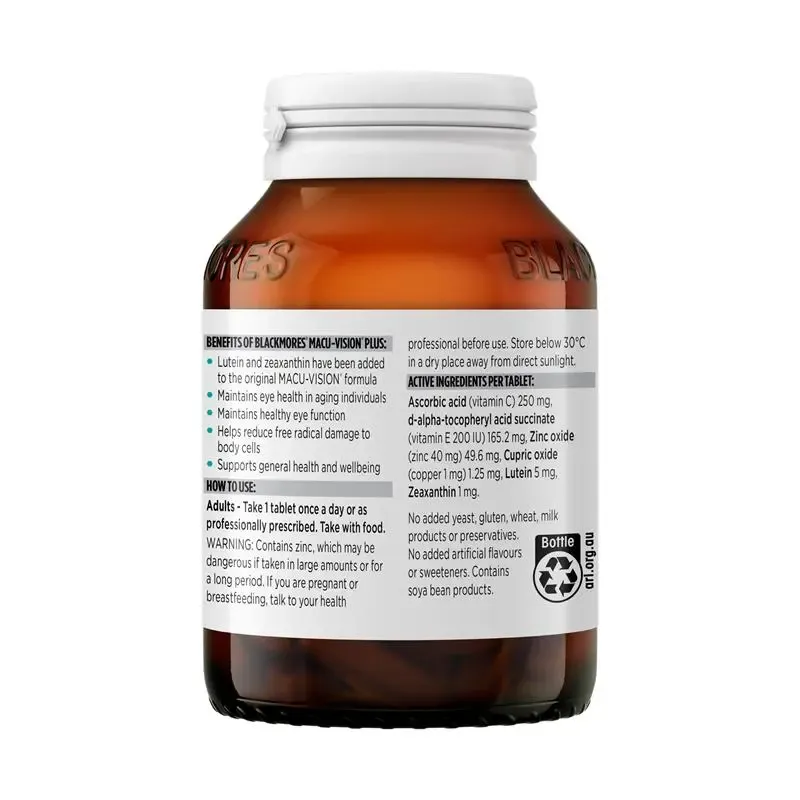 Blackmores Macu-Vision® Plus 120 Tablets